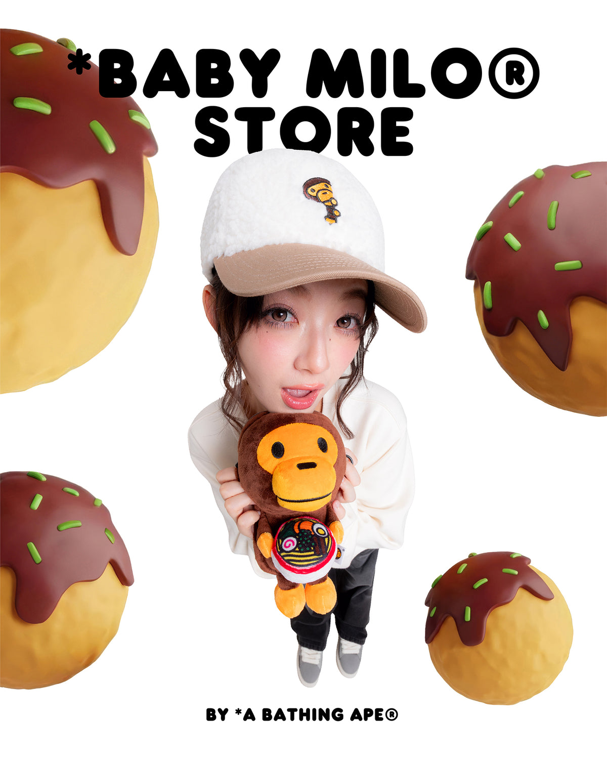 BabyMilo plush keychain