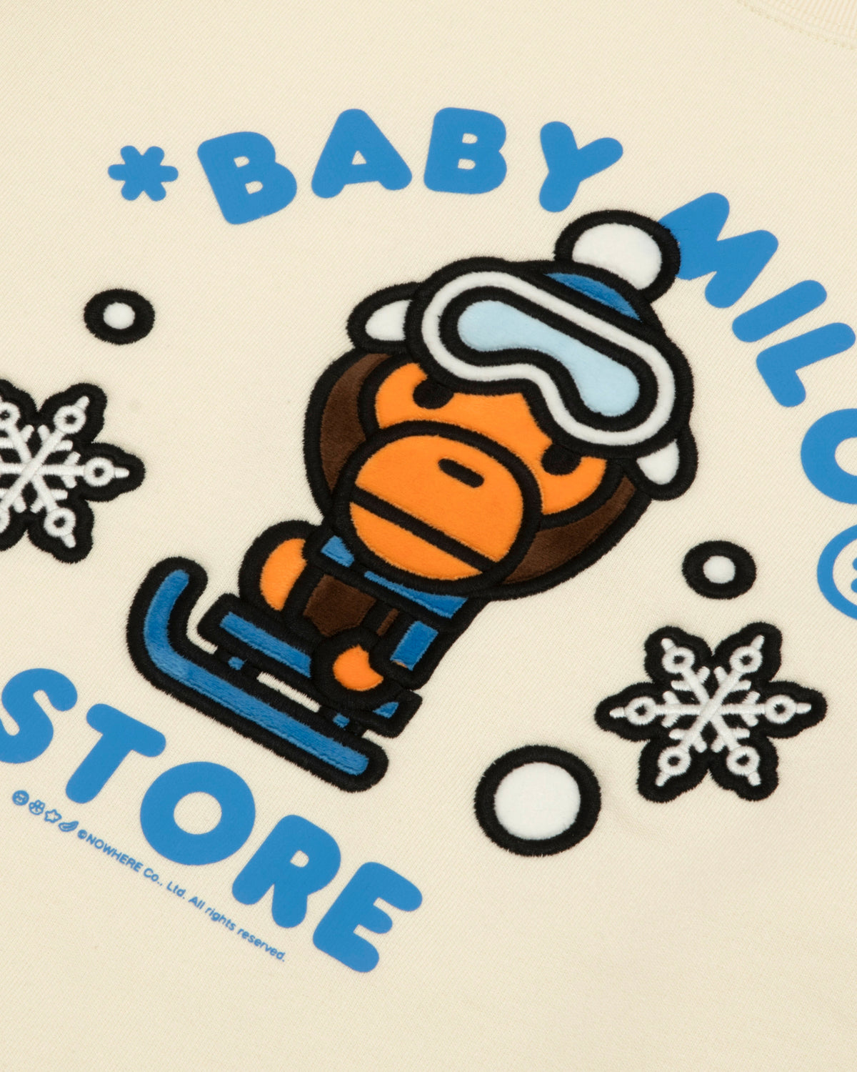 Baby Milo graphic sweatshirt
