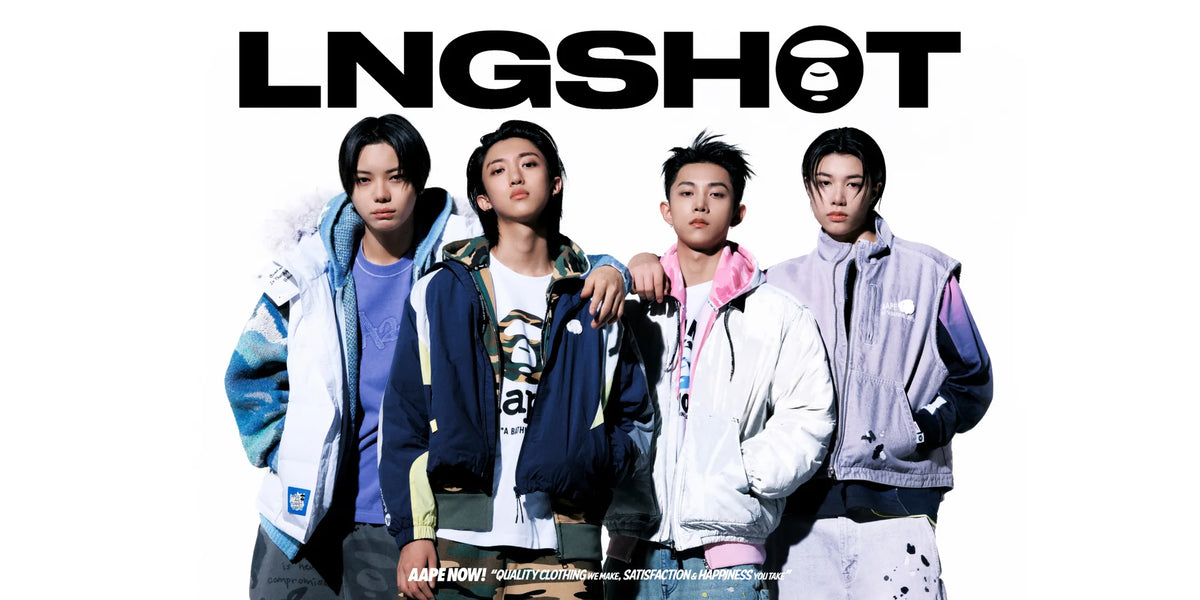 AAPE x LNGSHOT