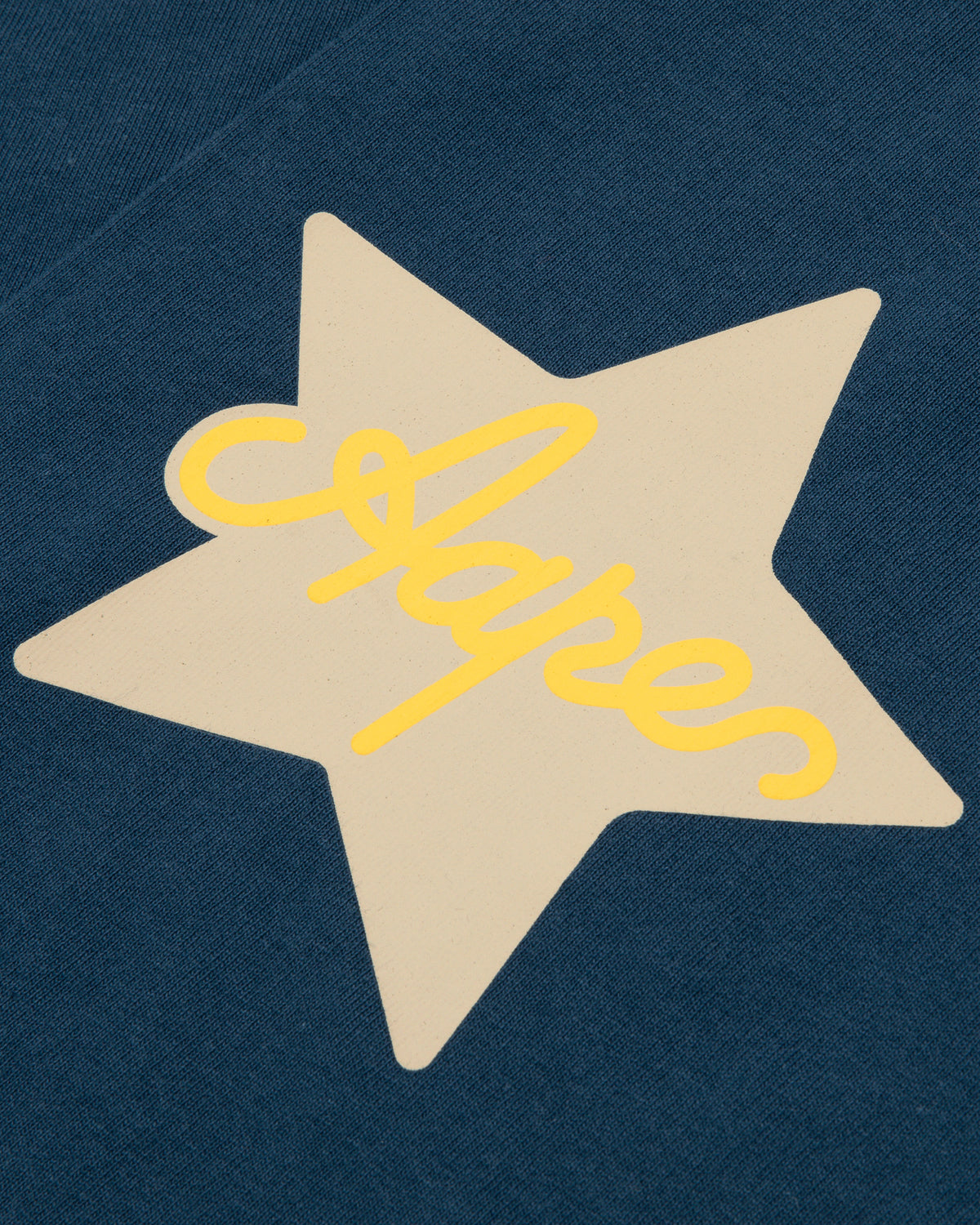 AAPEUNVS moonface logo long sleeve tee