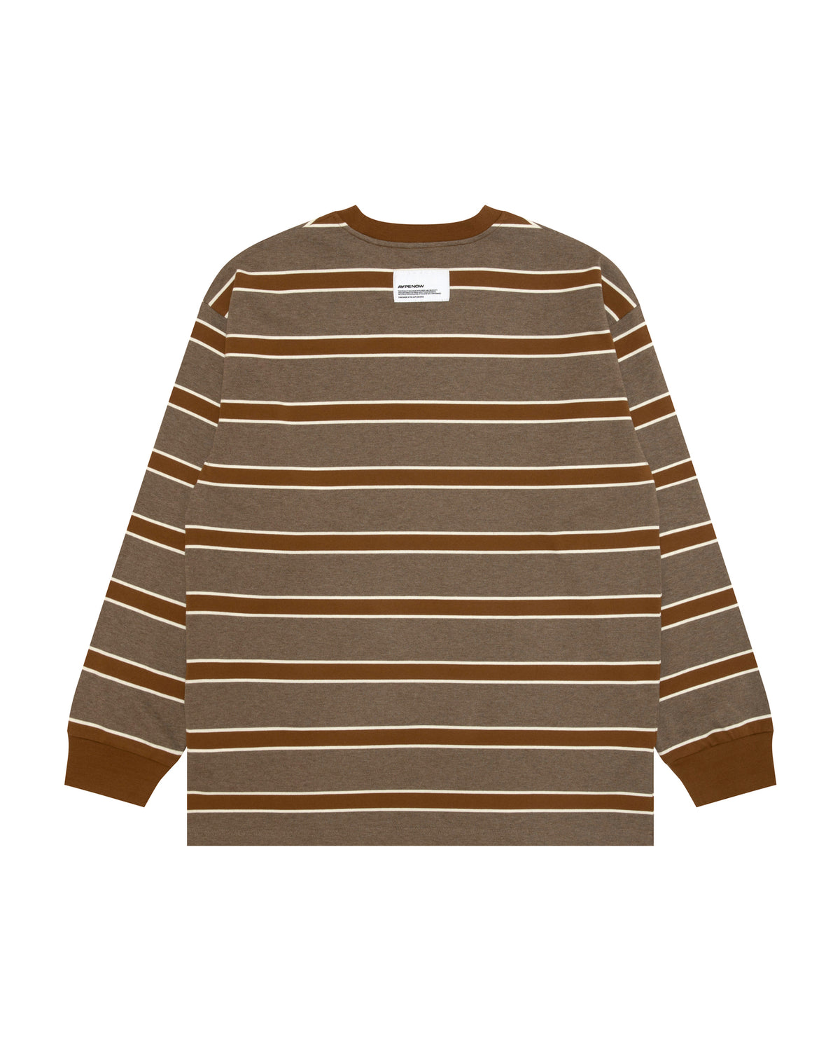 AAPENOW striped long sleeve tee