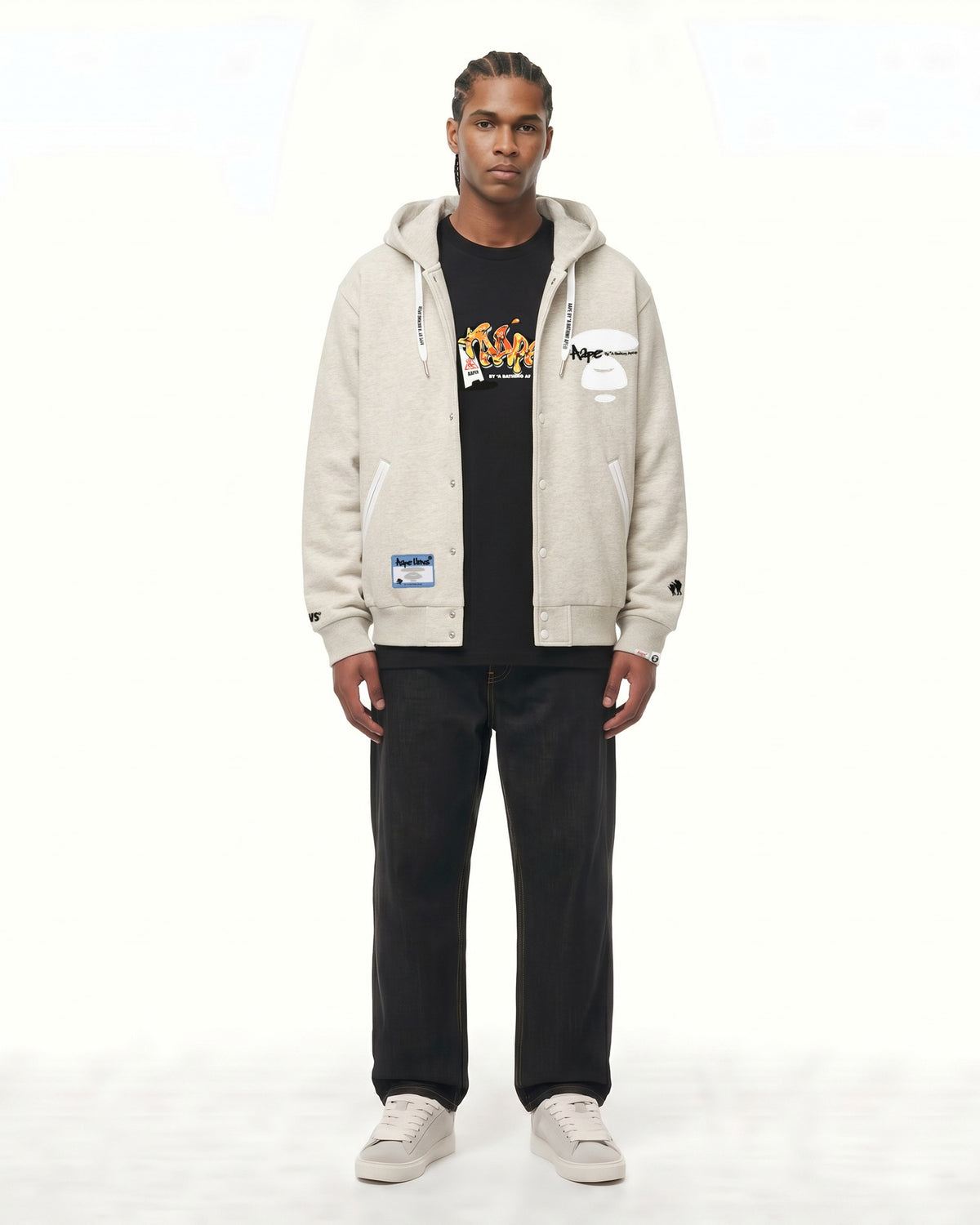 AAPER graphic long sleeve tee