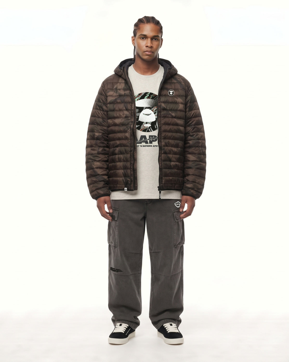 AAPEUNVS moonface main long tee