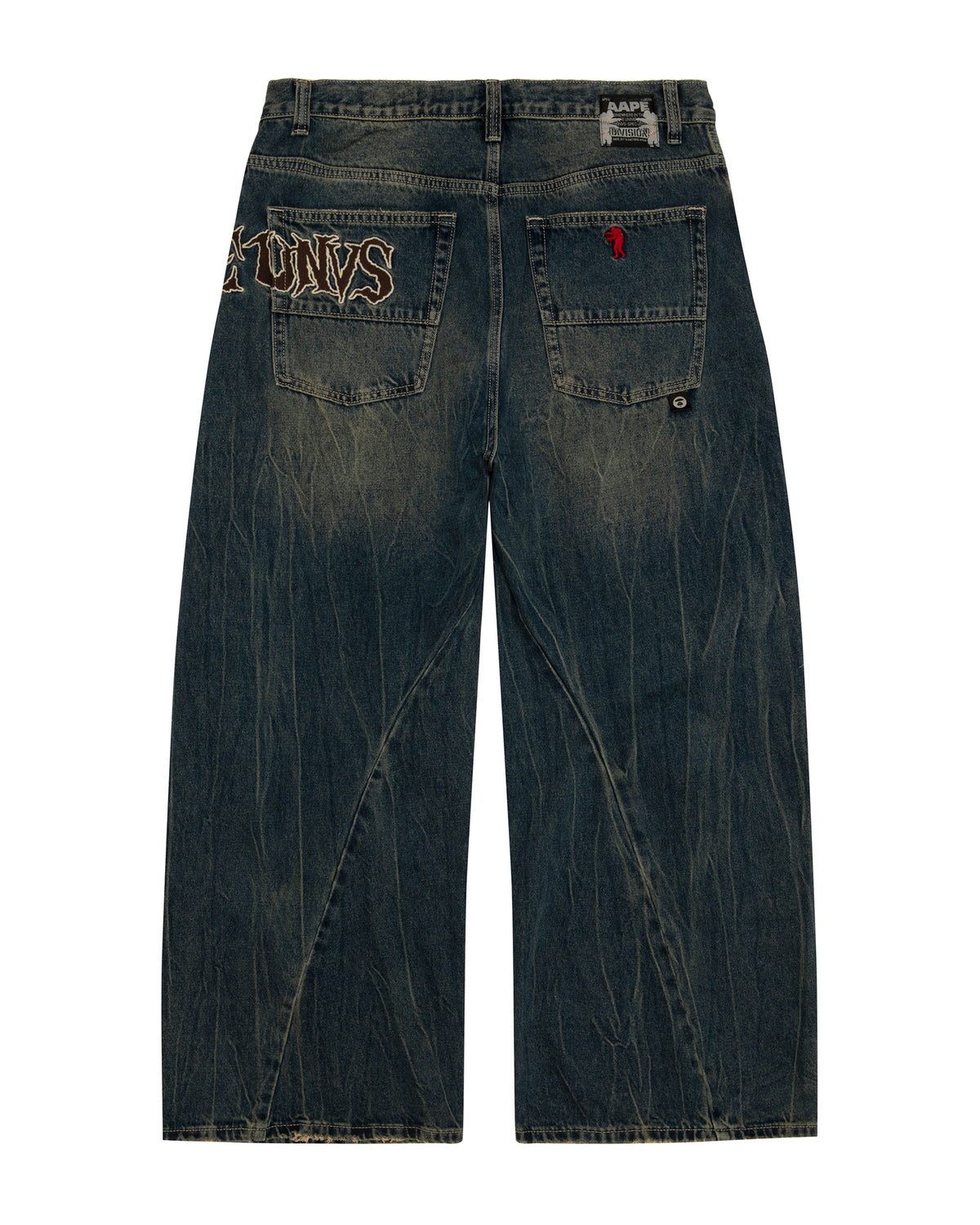 AAPEUNVS 3D Cut Jeans