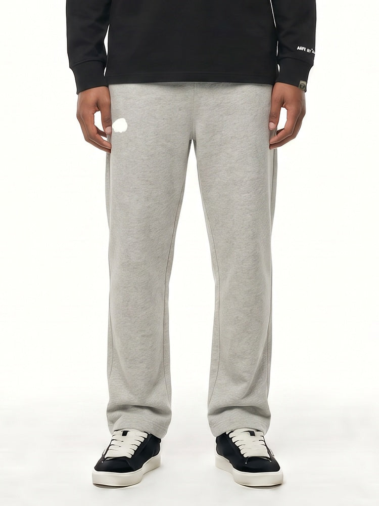 Embroidered logo jogger pants