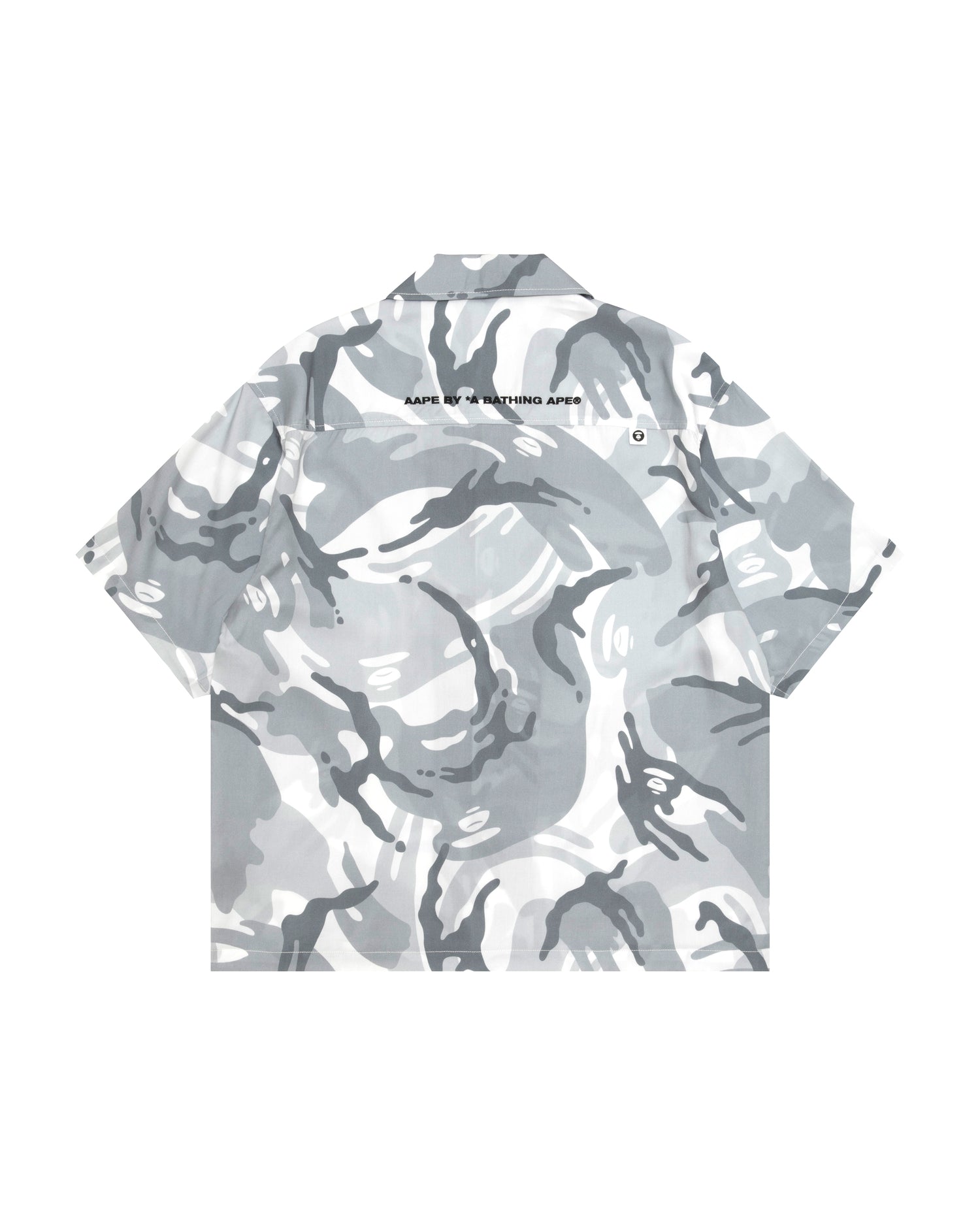 AAPESPORTS camo short sleeve shirt