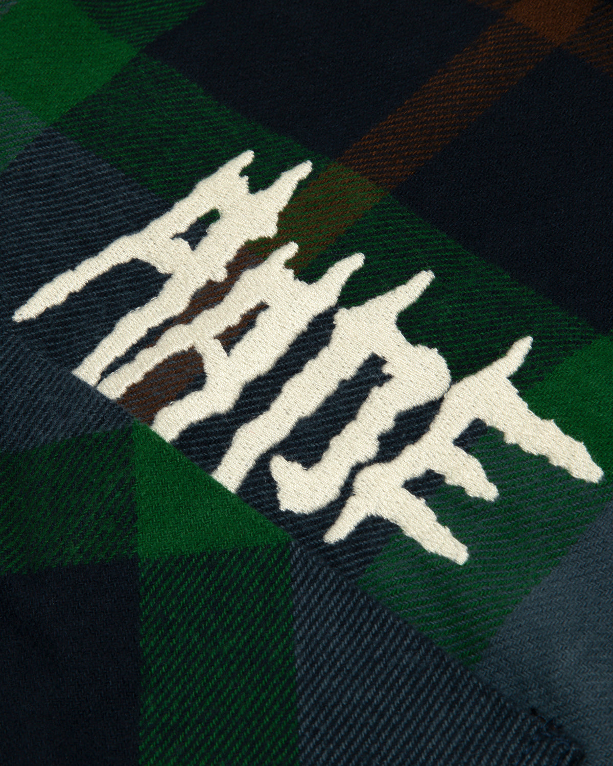 AAPE UNVS check long sleeve shirt