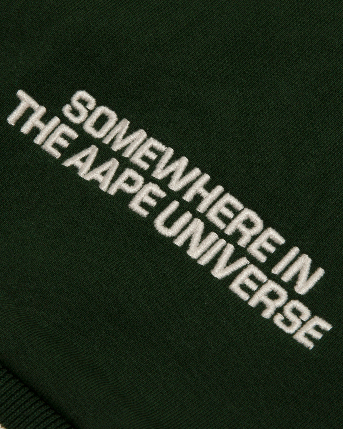 AAPENOW moonface logo varsity jacket