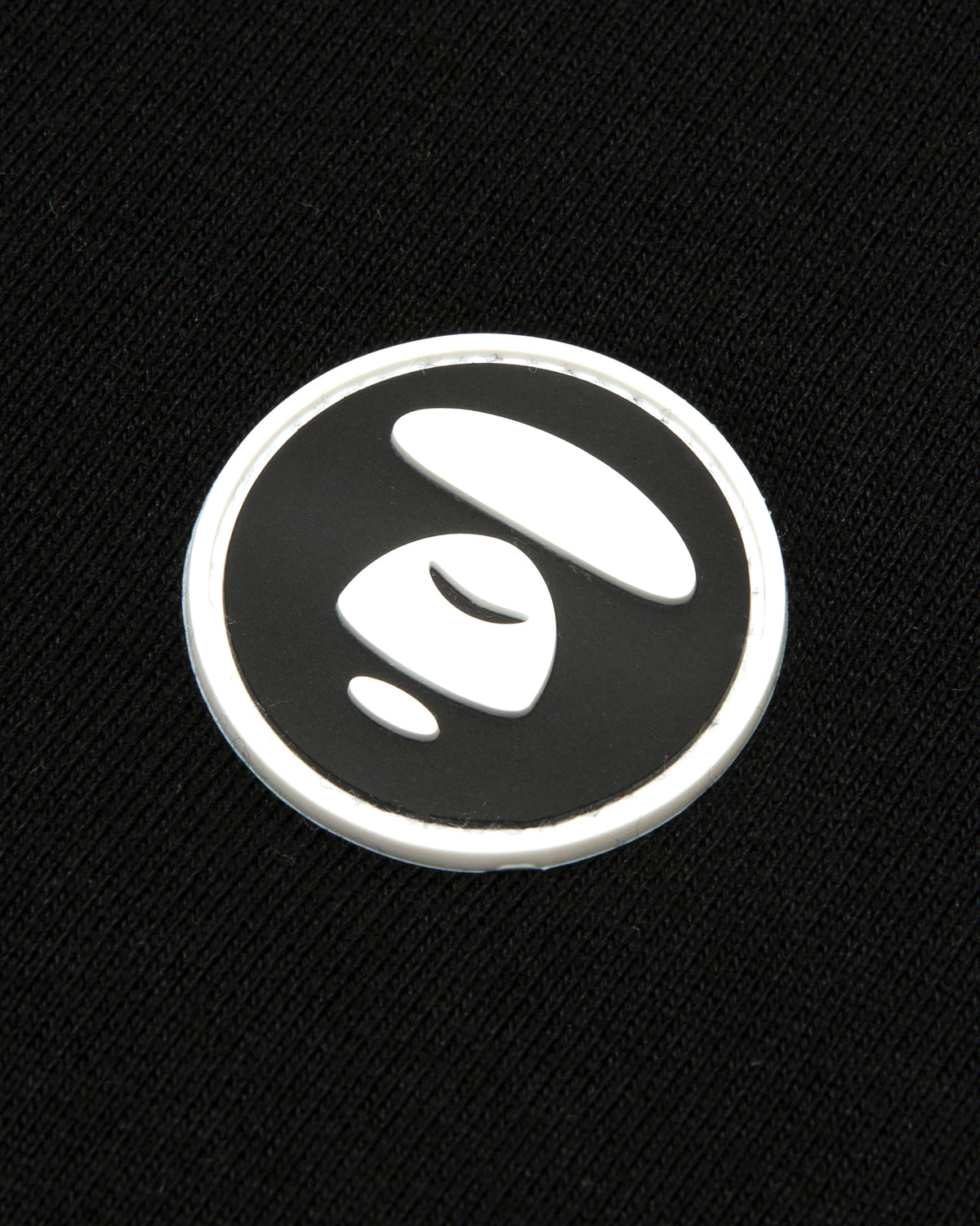 Moonface logo button down cardigan