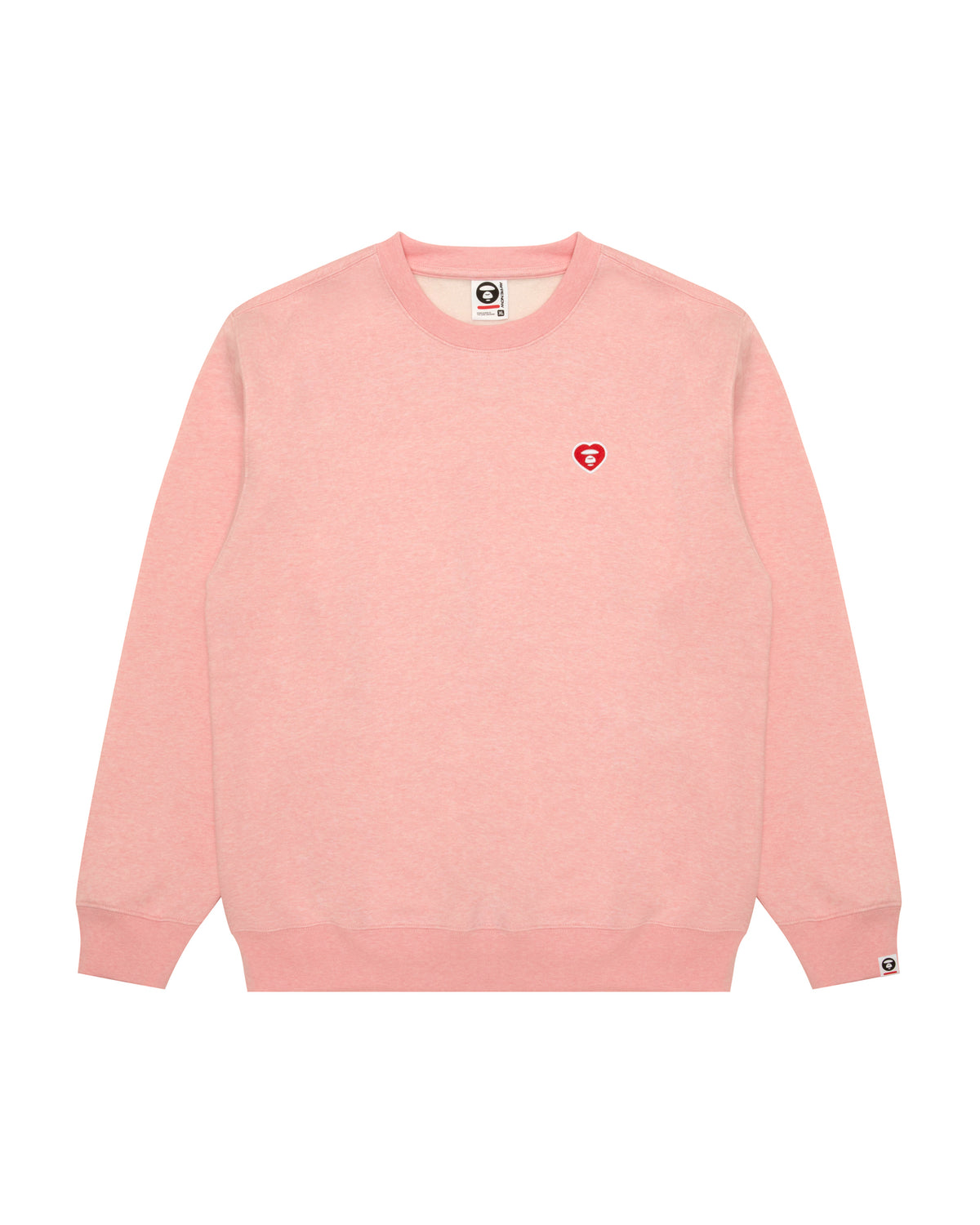 AAPENOW heart moonface logo sweatshirt
