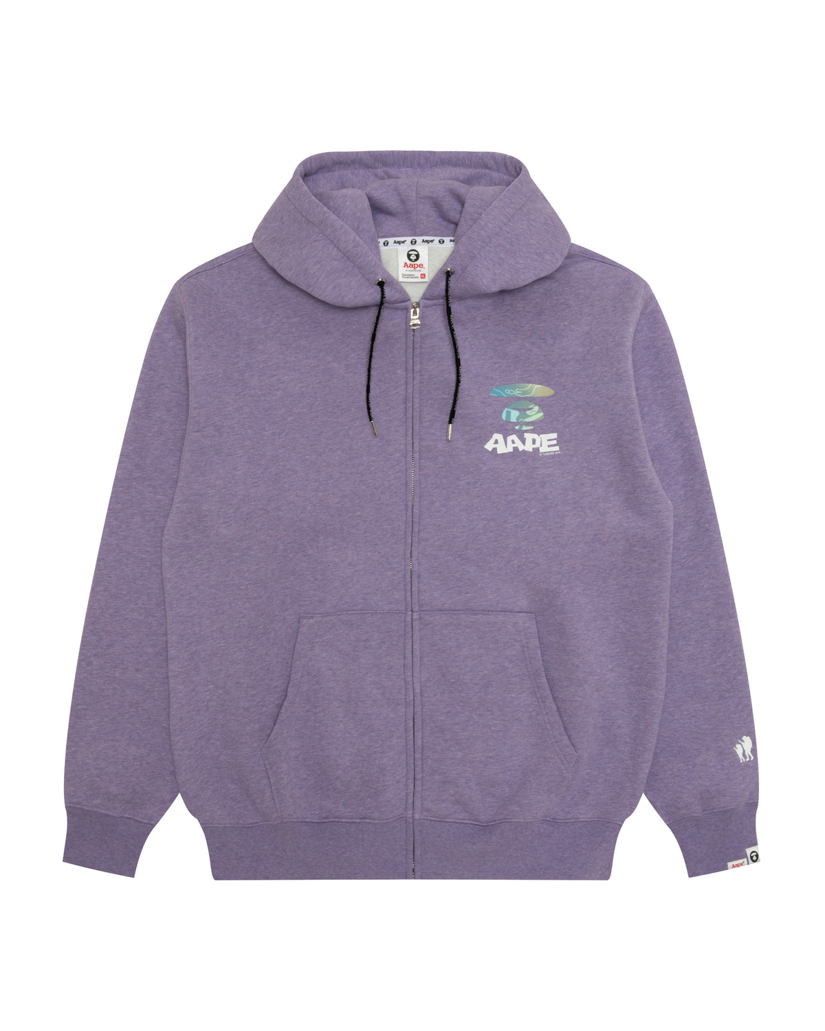 Moonface zip up hoodie
