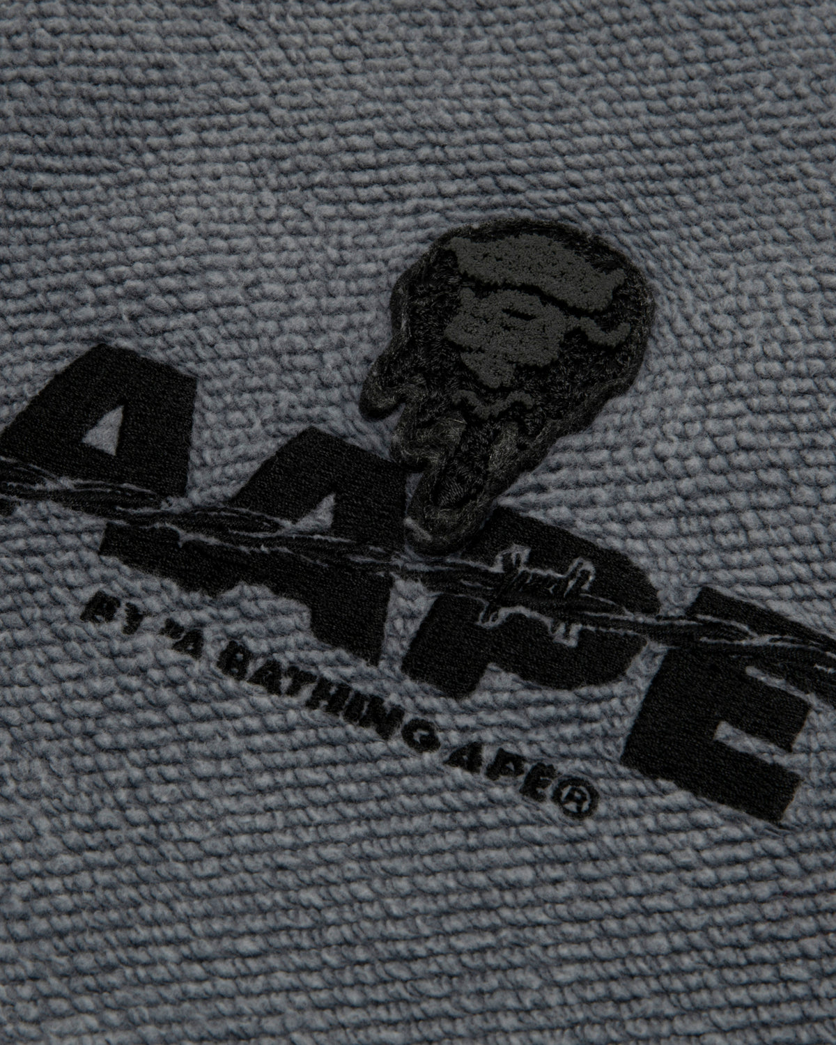 AAPE Washed Blocking Sweater