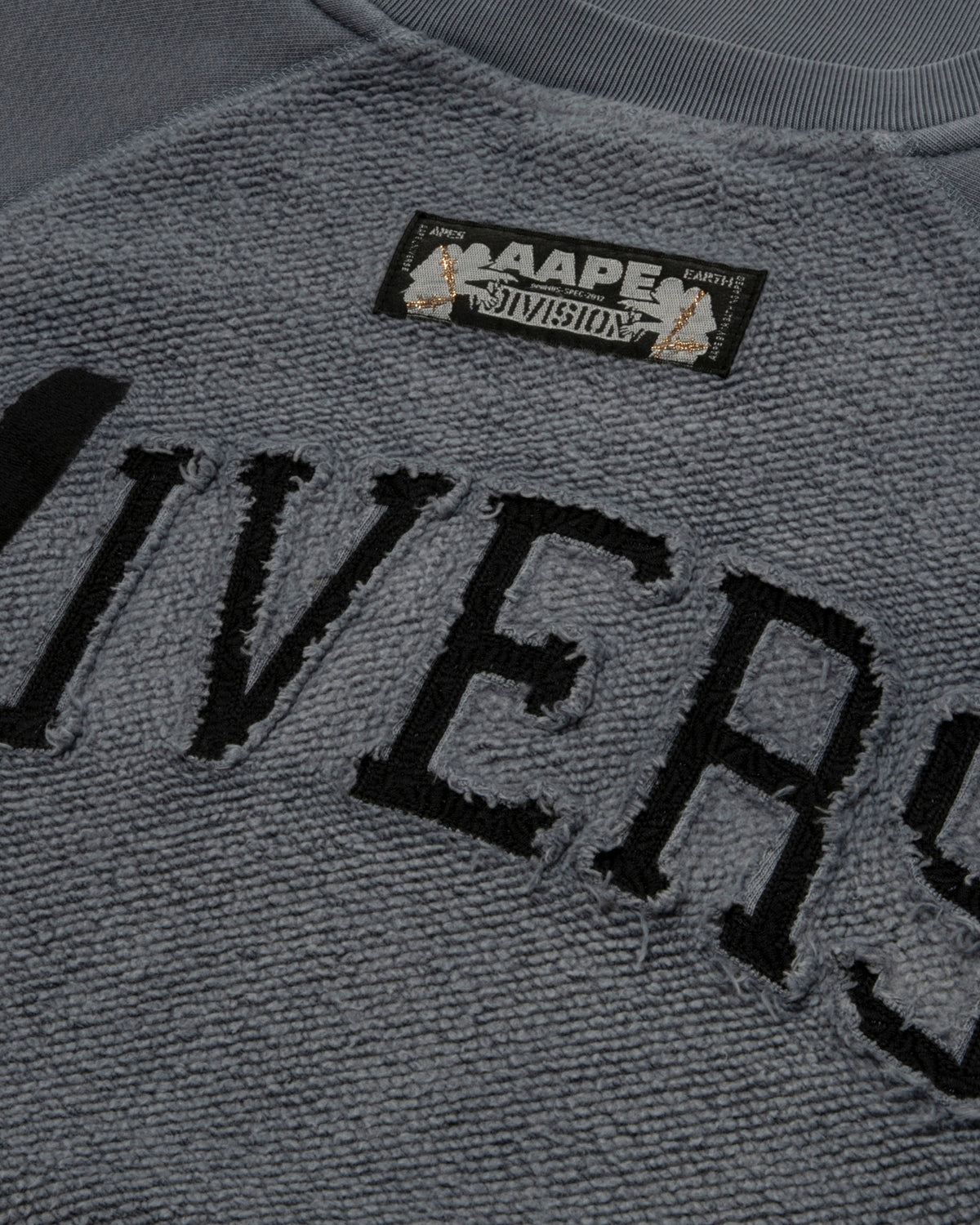 AAPE Washed Blocking Sweater