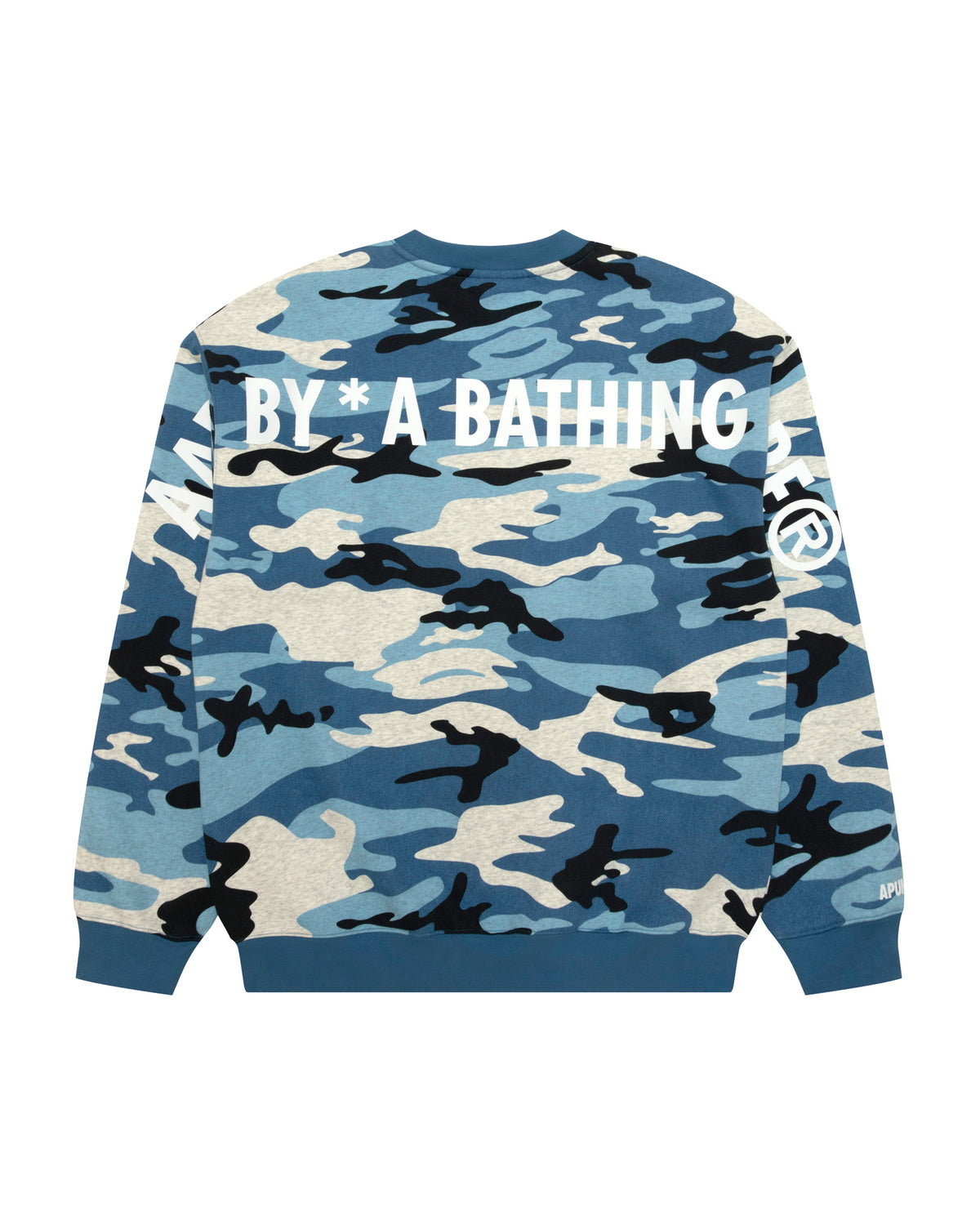 AAPENOW Moonface Crewneck Sweater
