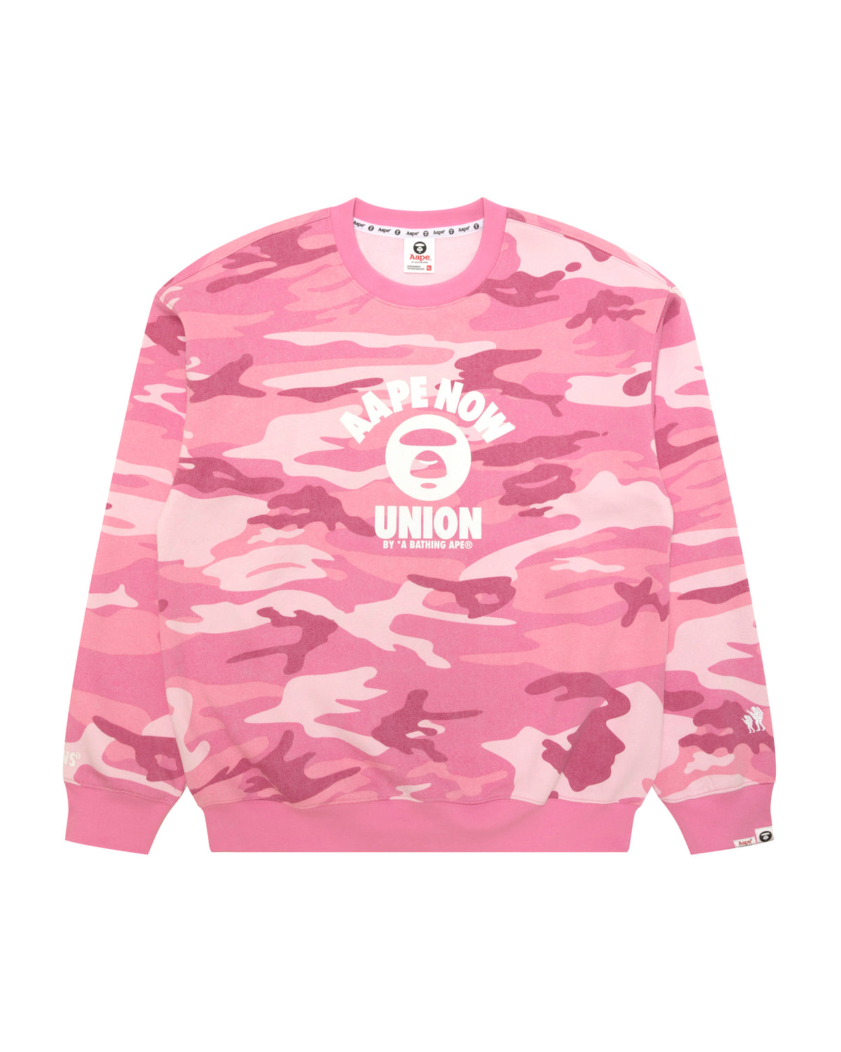 AAPENOW Moonface Crewneck Sweater