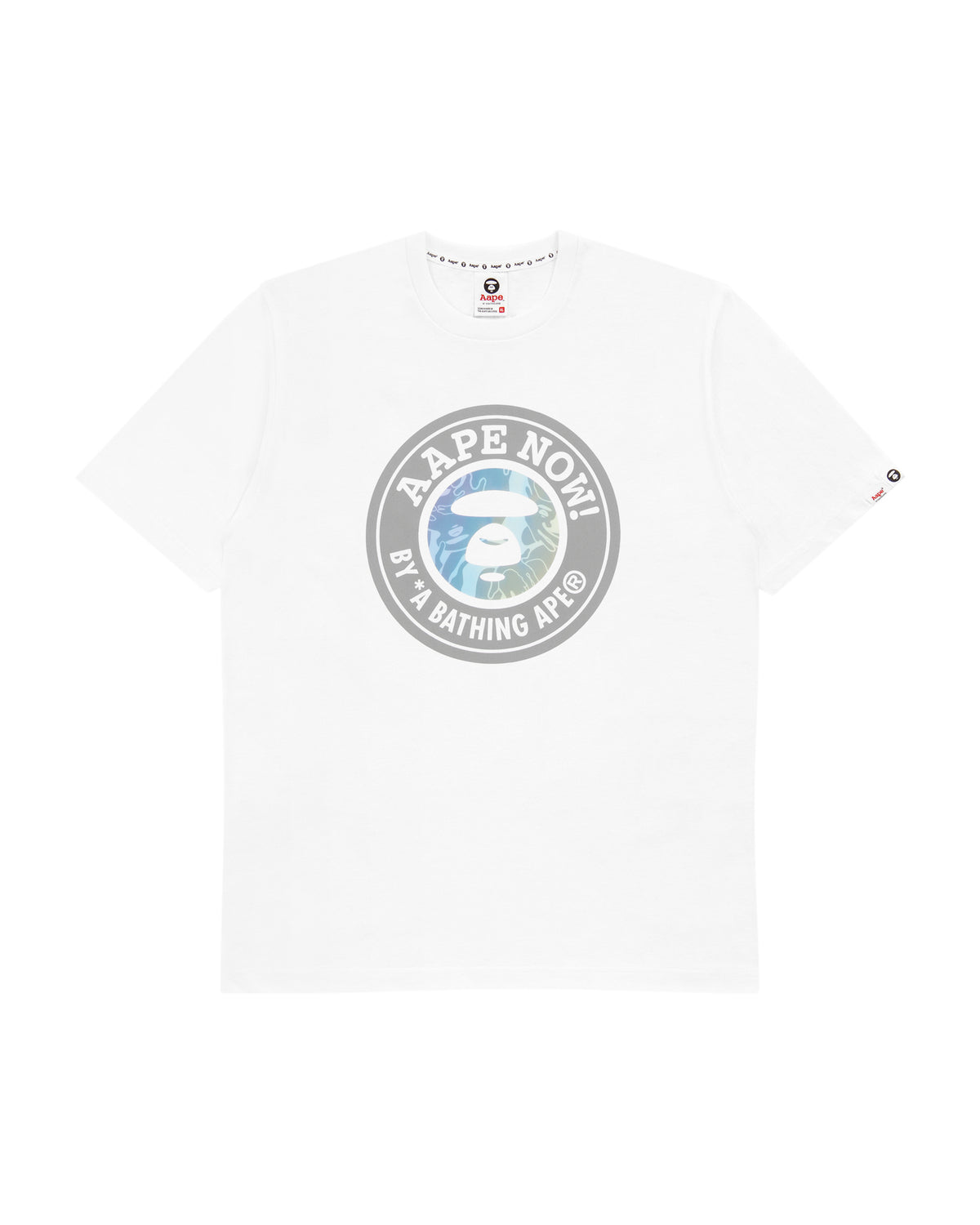 Moonface camo logo tee