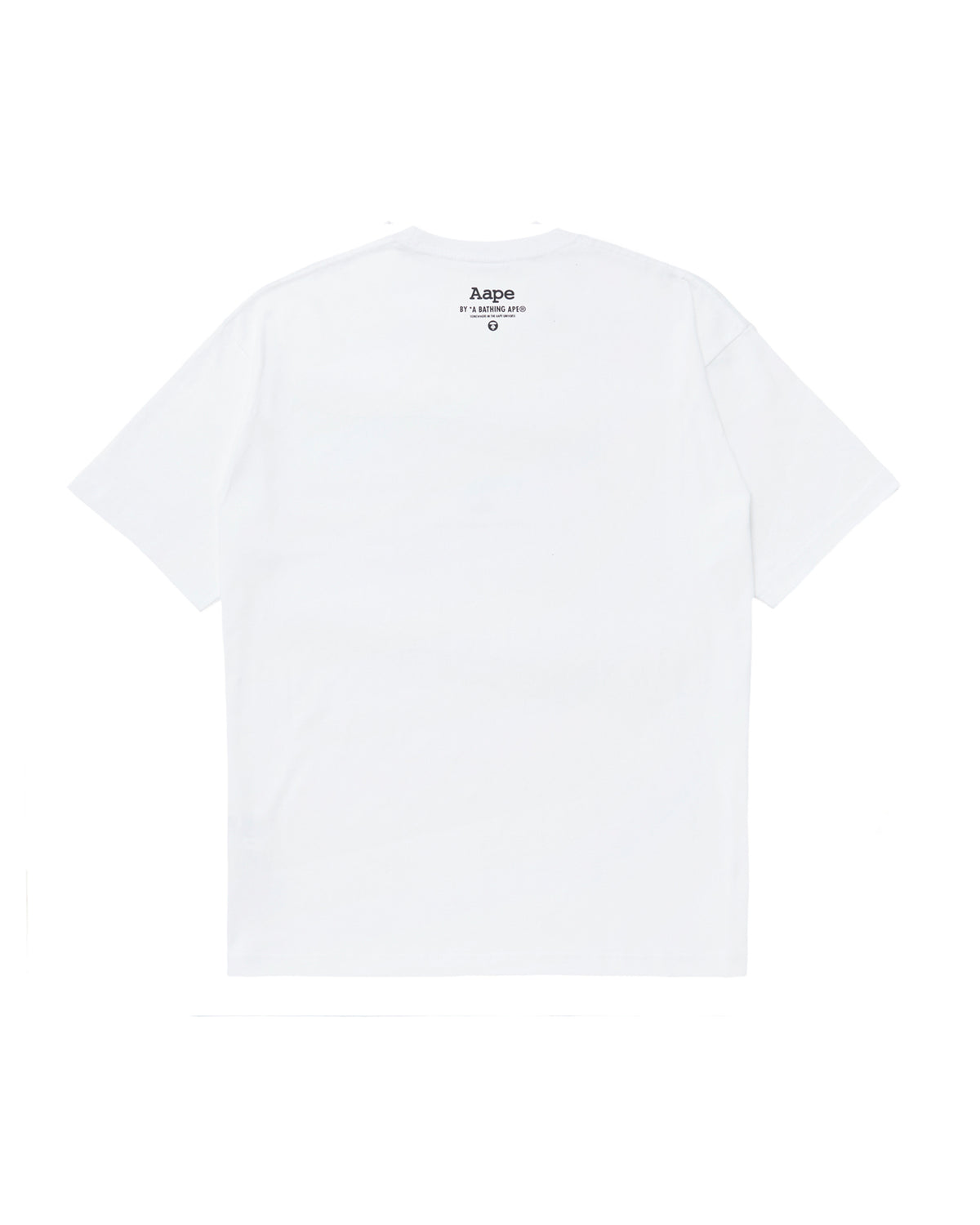 Moonface camo graphic tee