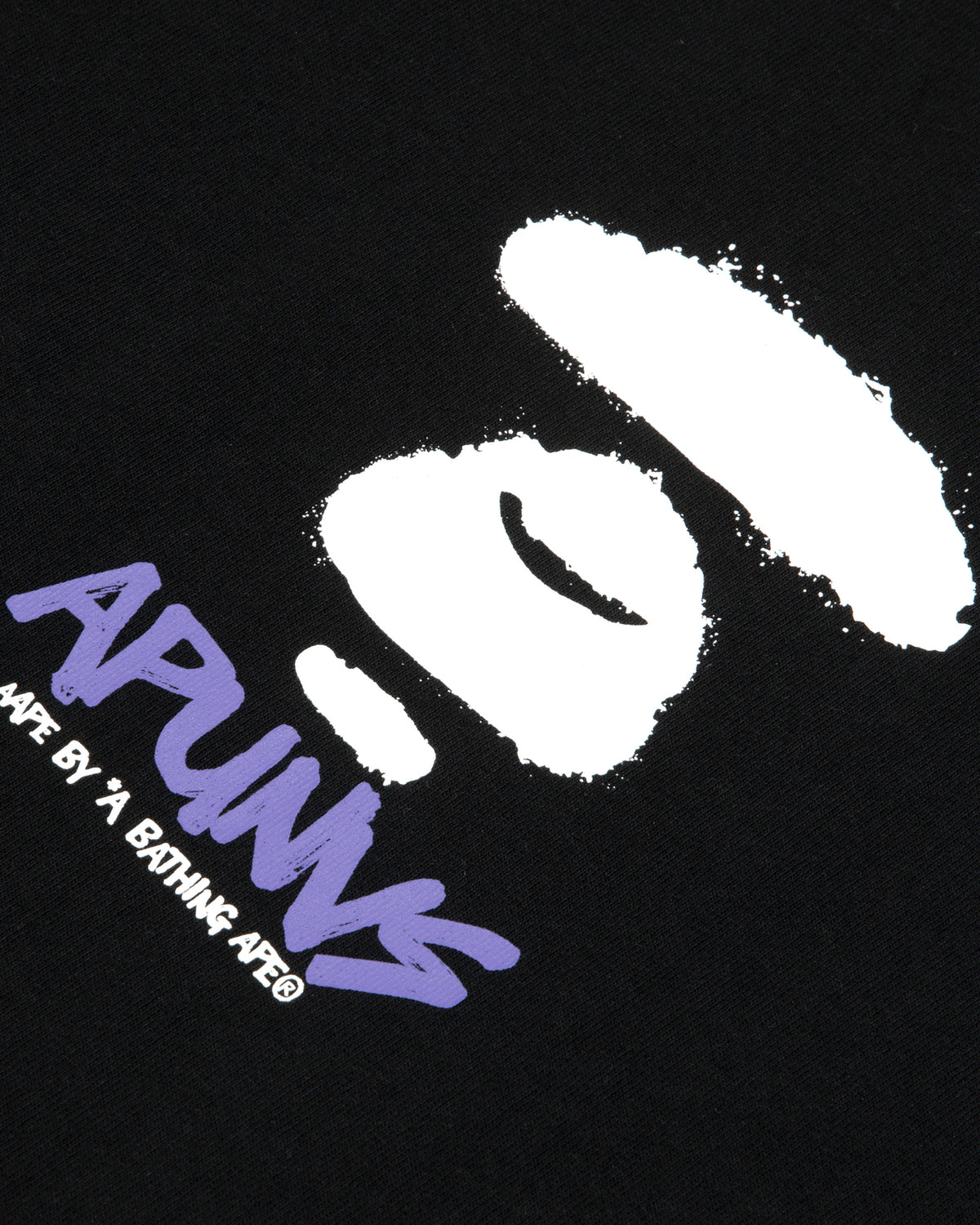 Moonface drip graphic tee