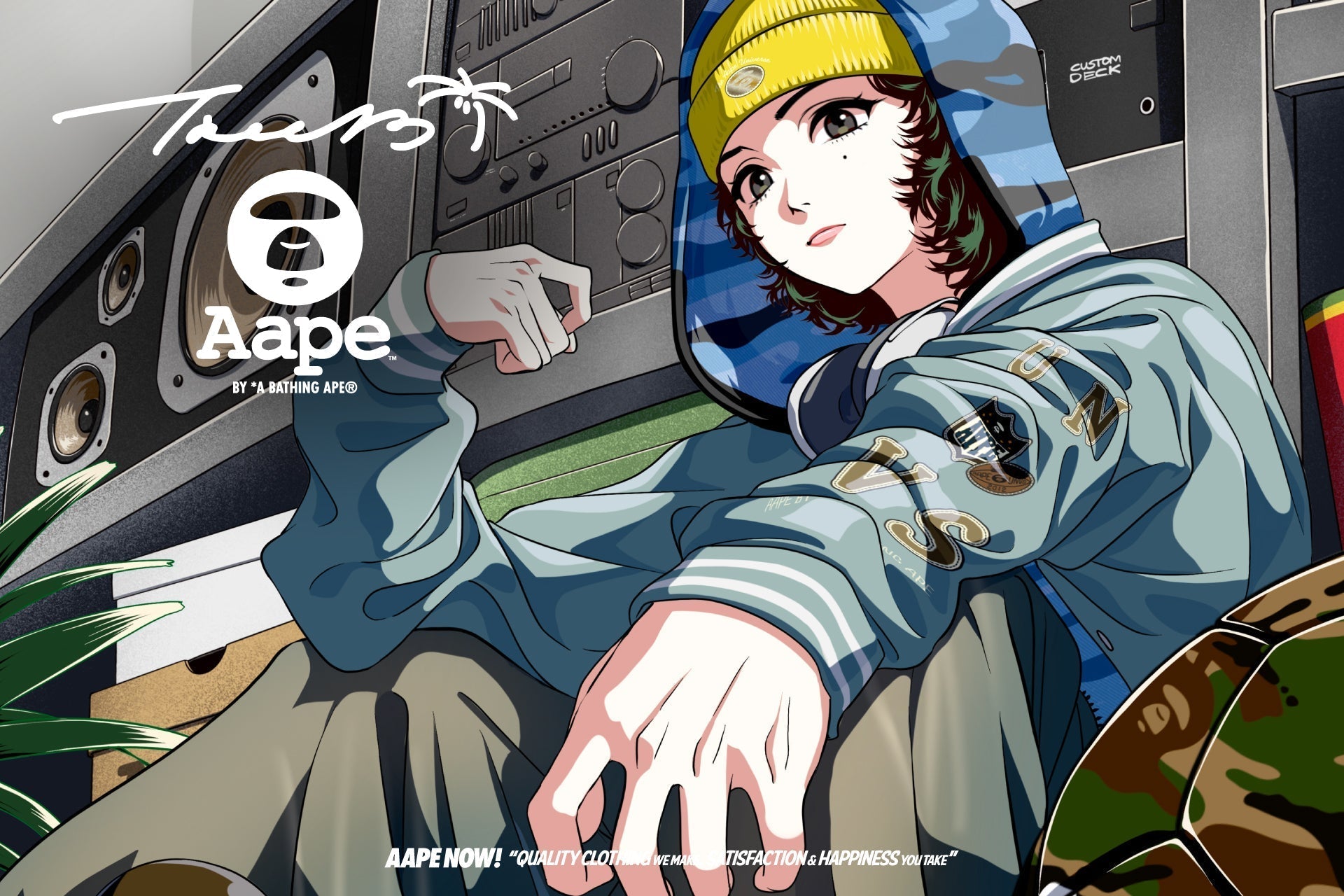 AAPE × tree13