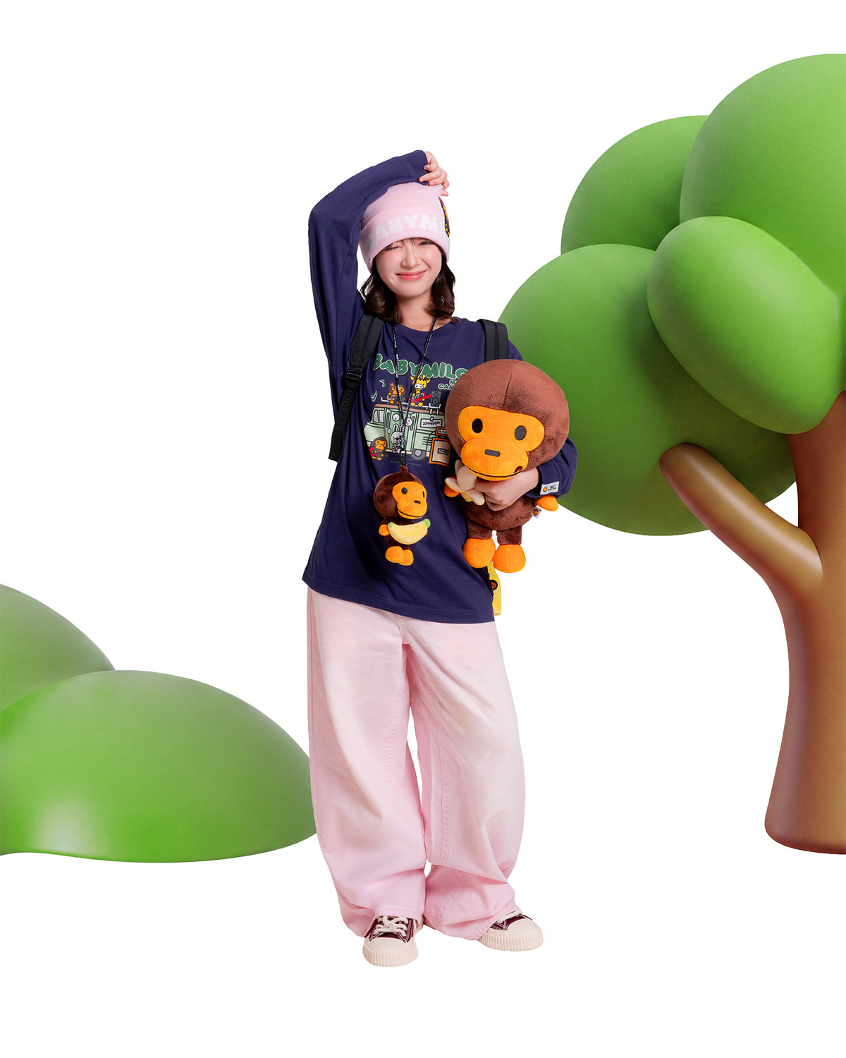 Baby Milo Plush Sling Bag