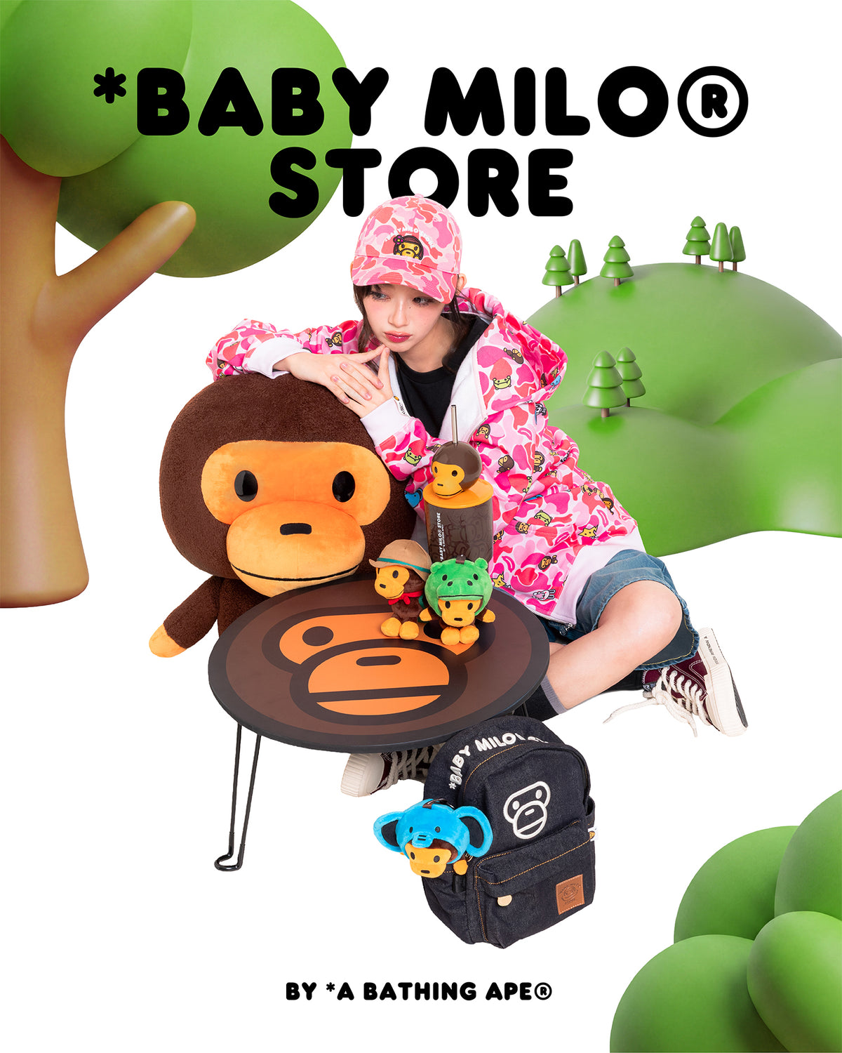 BabyMilo plush keychain