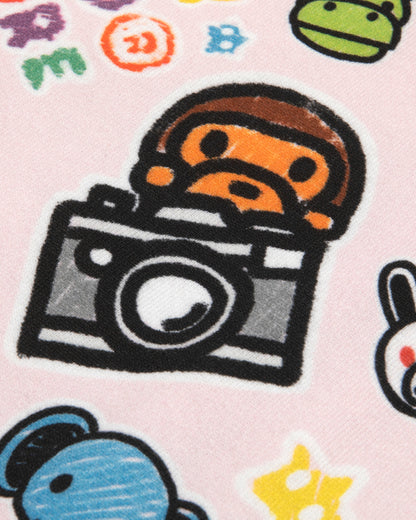 Baby Milo and friends zip-up hoodie