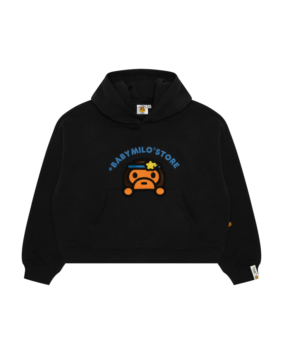 Baby Milo cropped fit hoodie