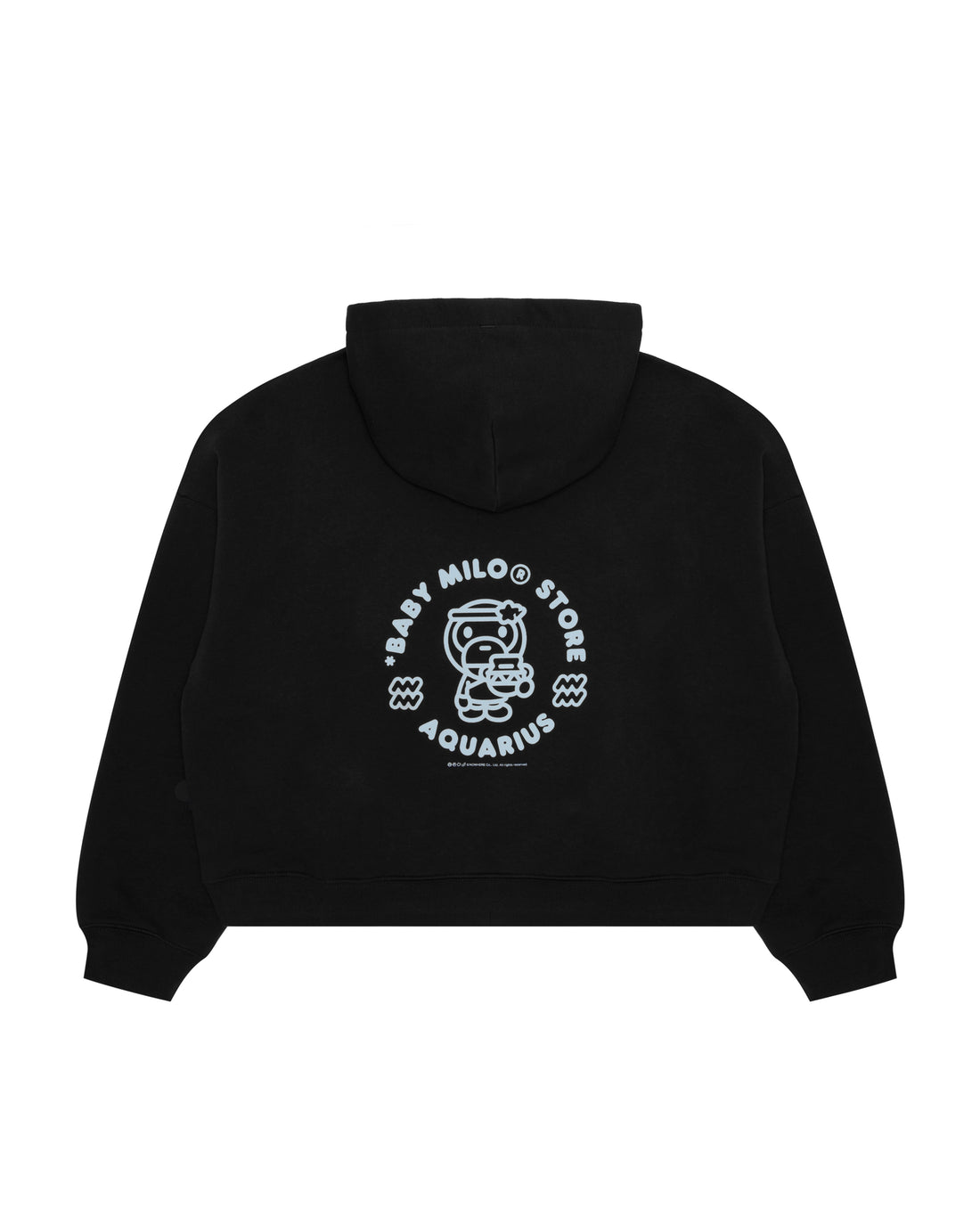 Baby Milo cropped fit hoodie