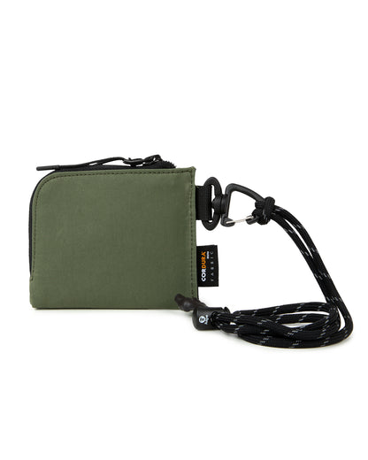 Half-zip pouch