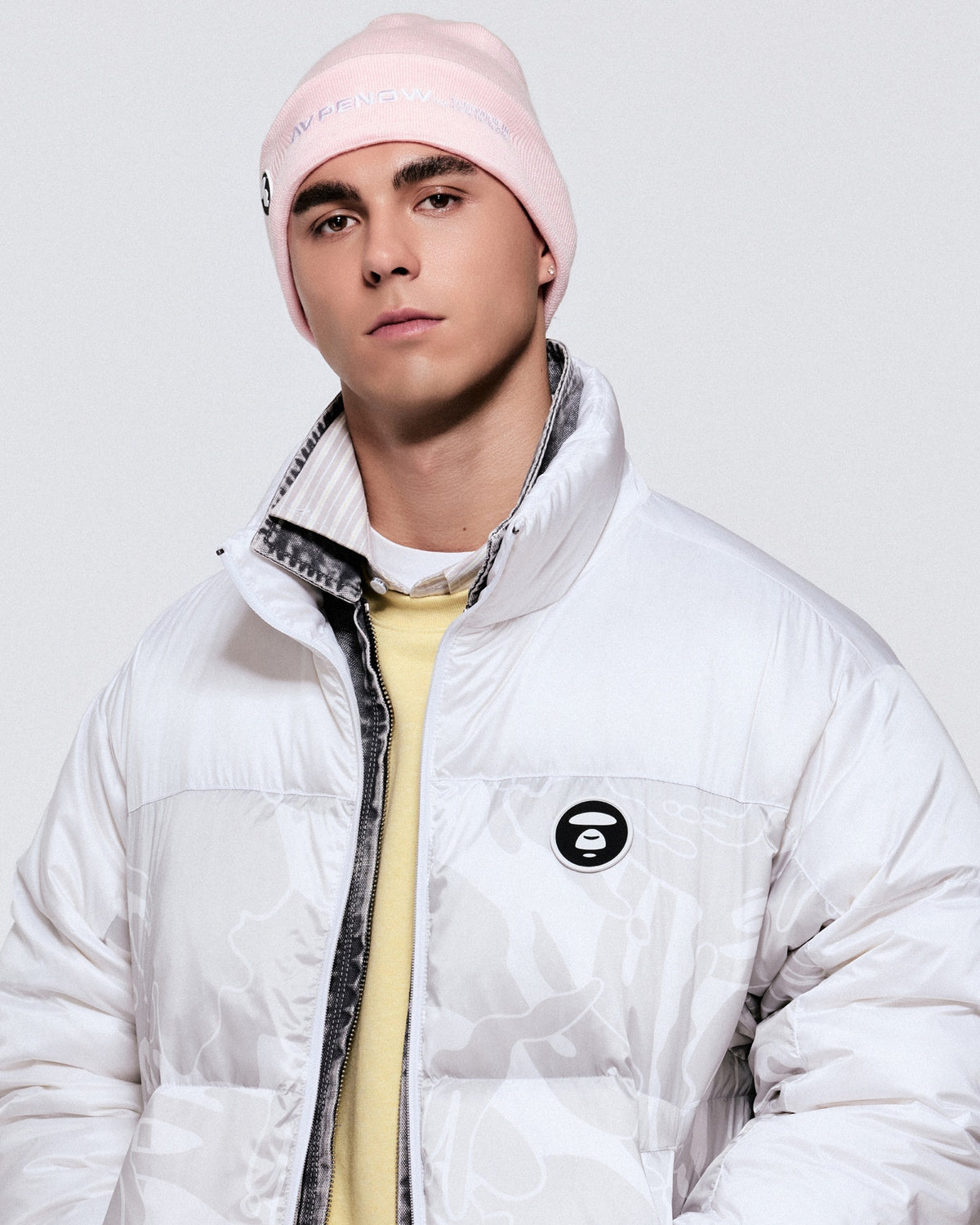 AAPENOW Moonface down jacket