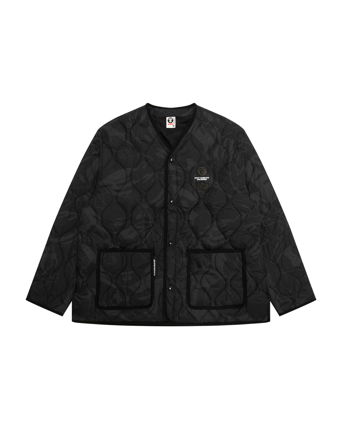AAPENOW X Alpha Industries Quilted Down Jacket