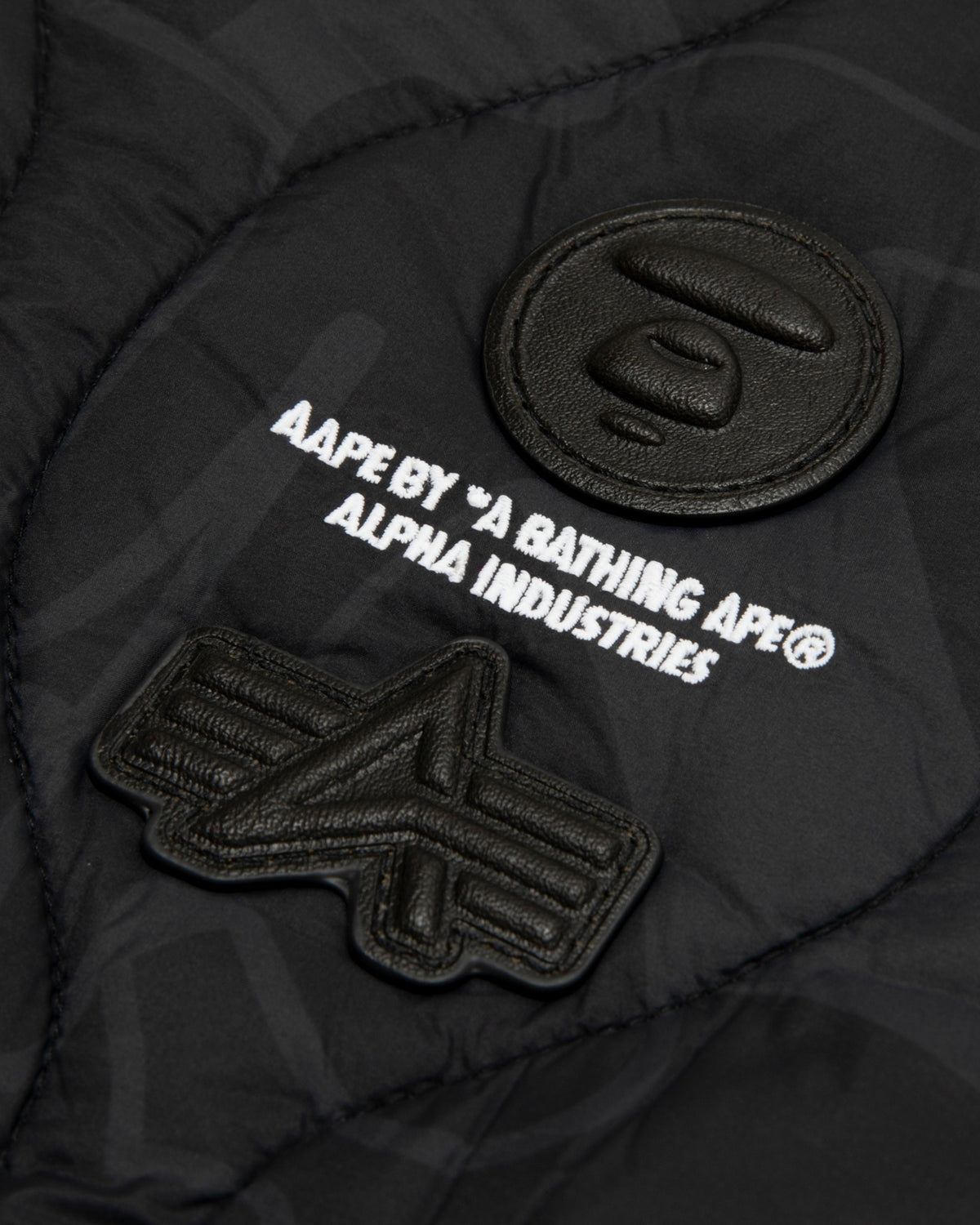 AAPENOW X Alpha Industries Quilted Down Jacket