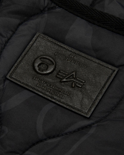 AAPENOW X Alpha Industries Quilted Down Jacket