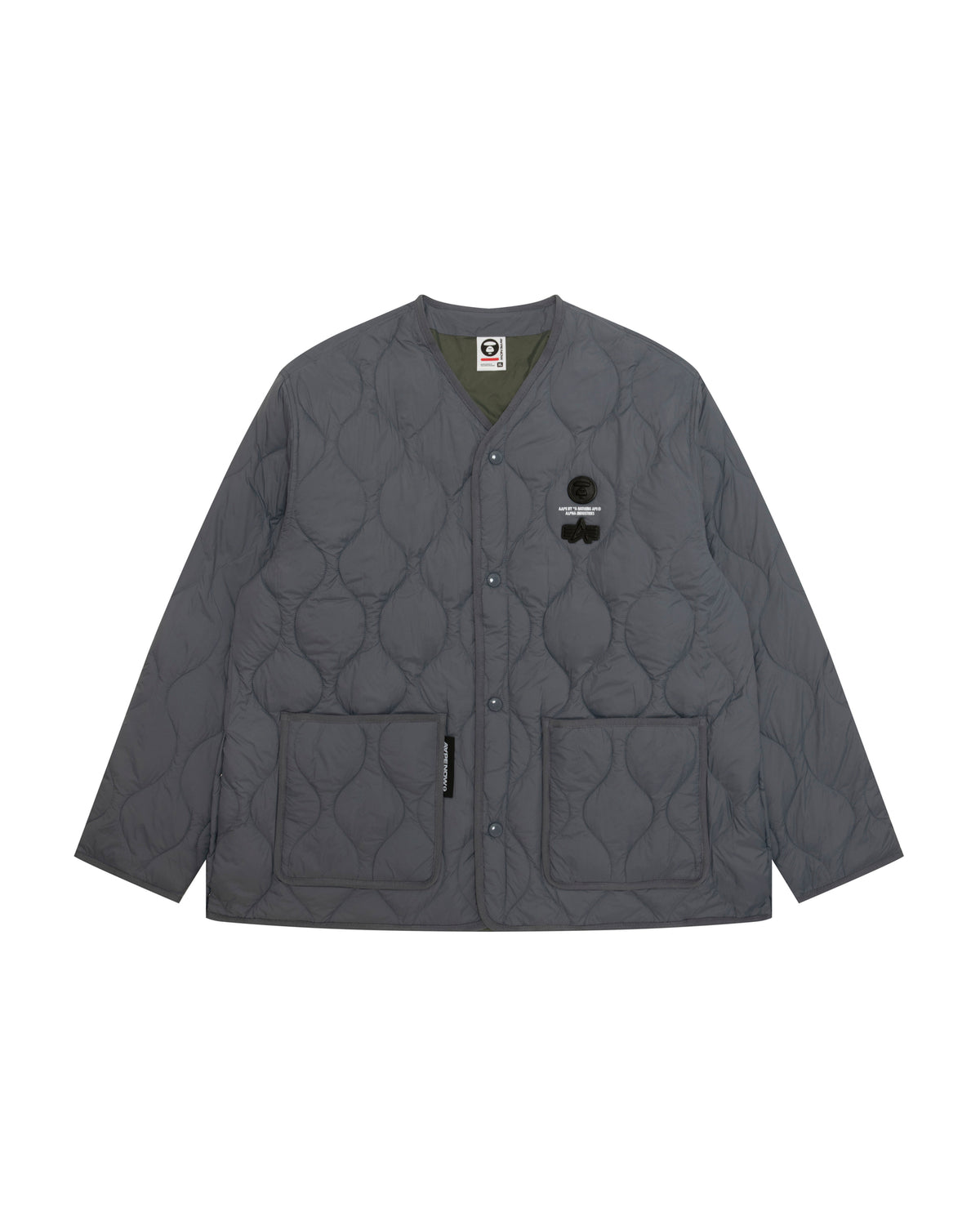 AAPENOW X Alpha Industries Quilted Down Jacket