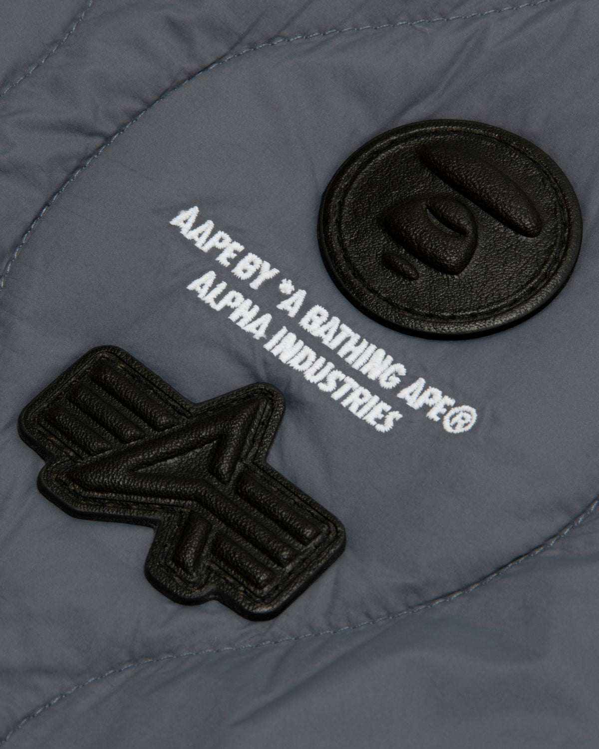 AAPENOW X Alpha Industries Quilted Down Jacket