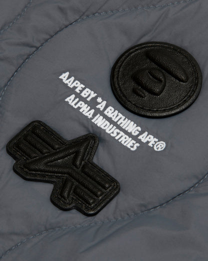 AAPENOW X Alpha Industries Quilted Down Jacket
