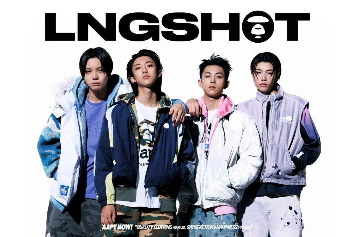 AAPE x LNGSHOT