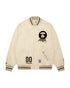 Moonface logo varsity jacket