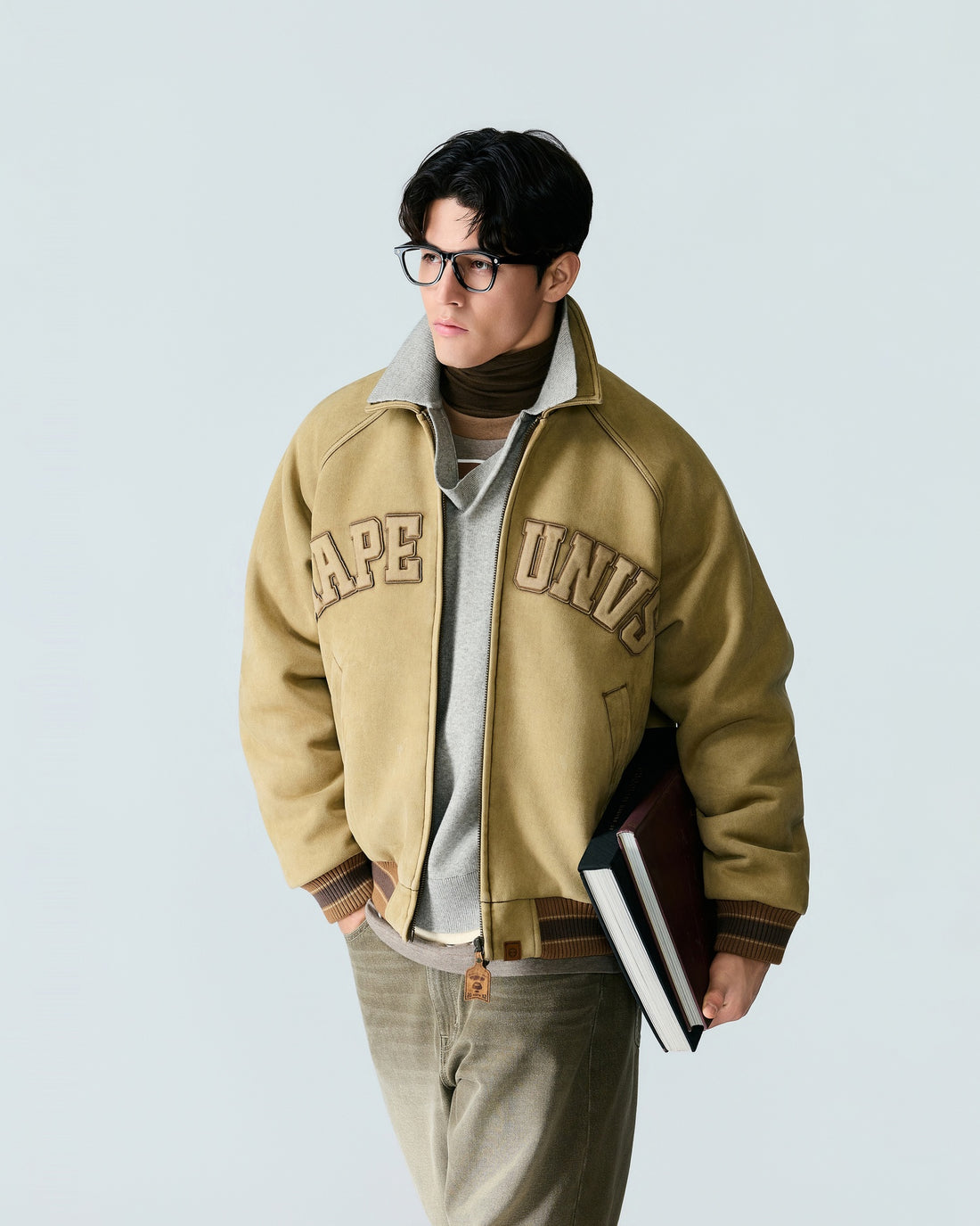 AAPE Faux Suede Jacket