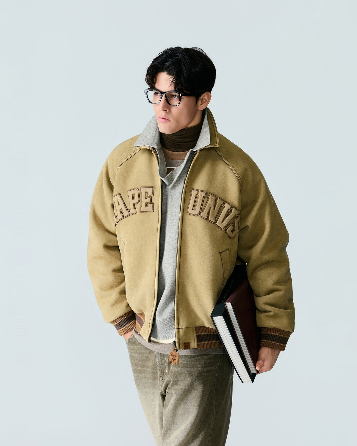 AAPE Faux Suede Jacket