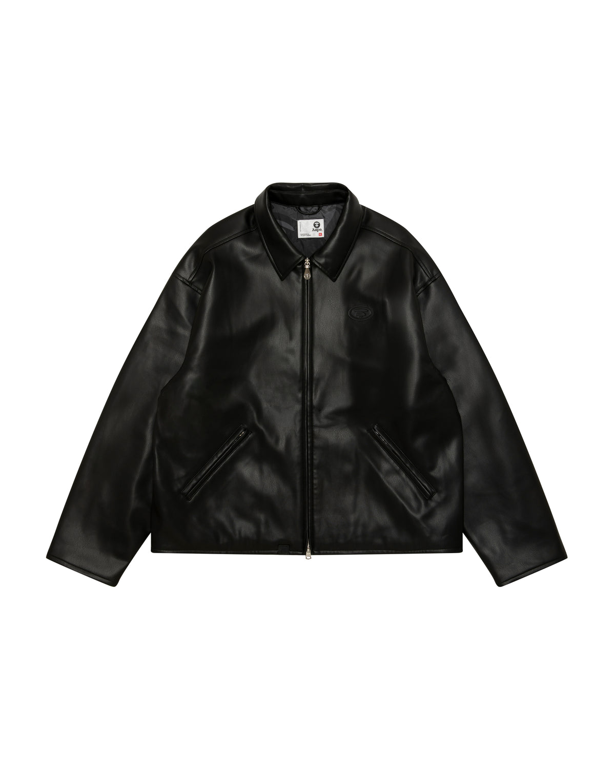 AAPE PU Leather Jacket