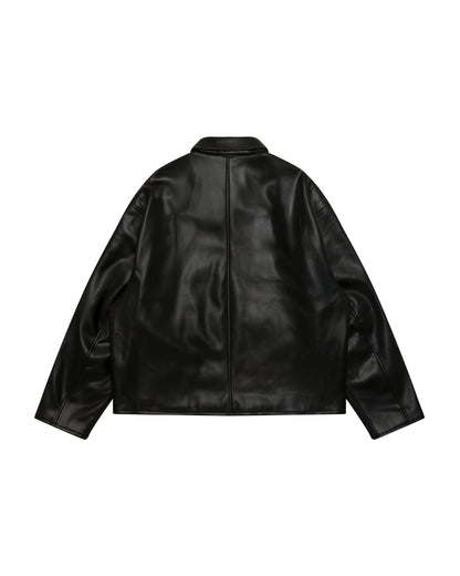 AAPE PU Leather Jacket