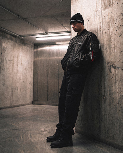 AAPENOW X Alpha Industries Reversible MA-1 Flight Jacket