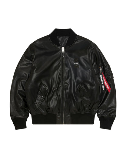 AAPENOW X Alpha Industries Reversible MA-1 Flight Jacket