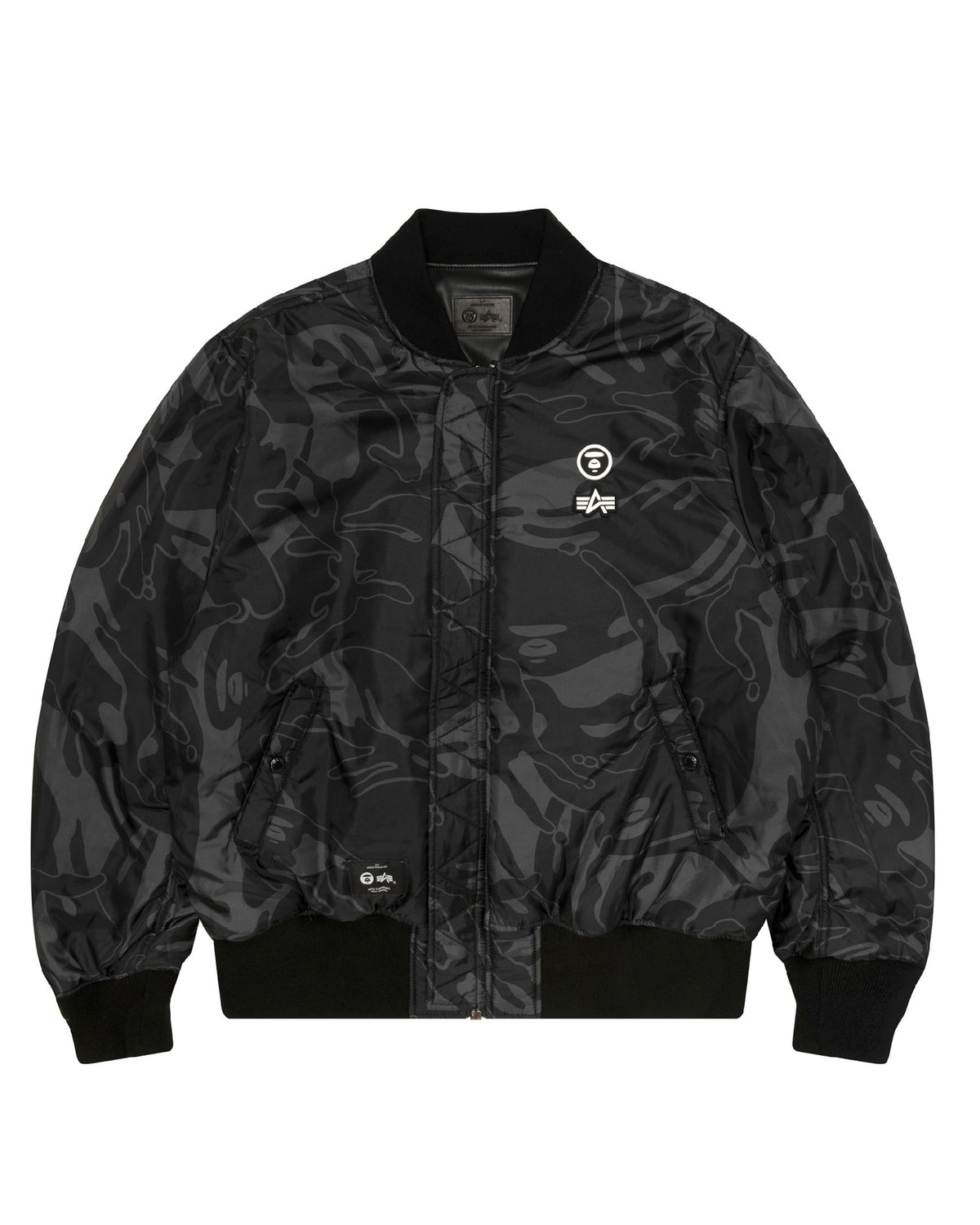 AAPENOW X Alpha Industries Reversible MA-1 Flight Jacket
