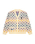 Moonface logo button down cardigan