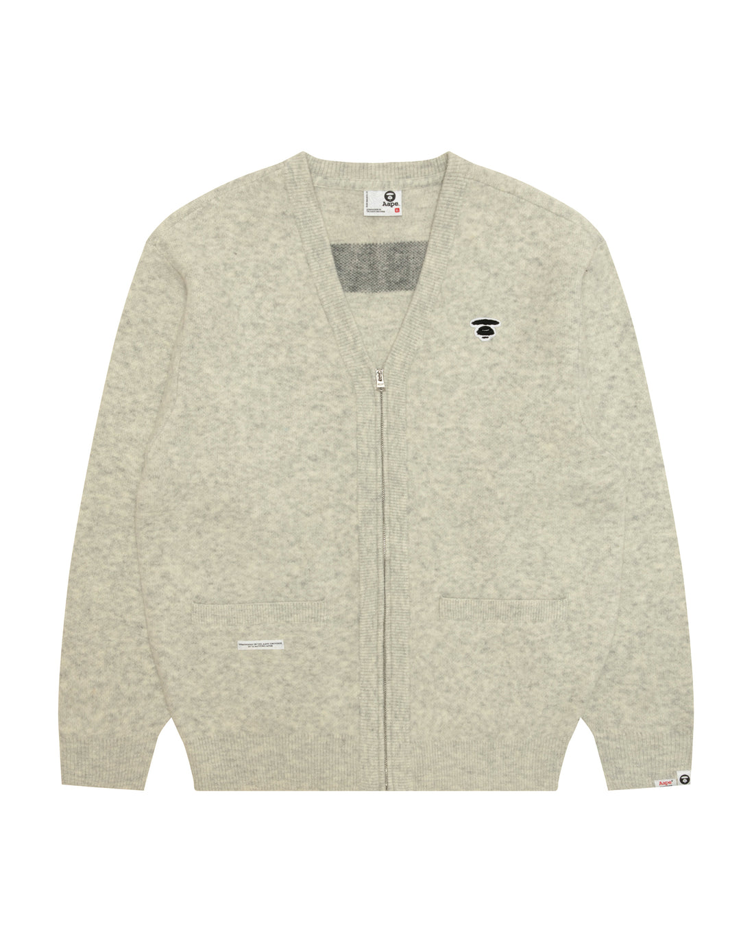 AAPE zip up knit