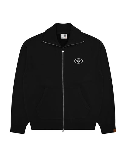 AAPENOW Moonface Full-zip Cardigan
