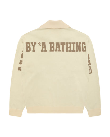 AAPENOW Moonface Full-zip Cardigan