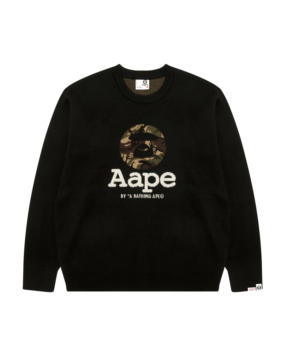 Moonface Graphic Knit Sweater